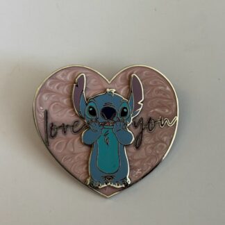 Stitch love you Valentine's Day 2023 - Disneyland Resort Paris Disney Pin G2