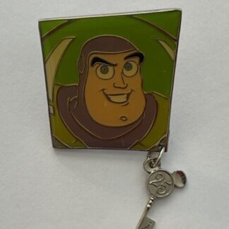 TDR Buzz Lightyear Summer Entertainment Silver Key Dangle Disney Pin (C7)