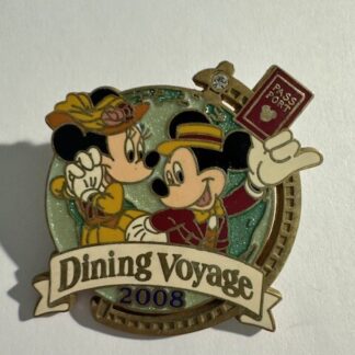 TDR Mickey & Minnie Dining Voyage 2008 MiraCosta Hotel Disney Pin (D0)
