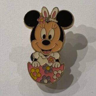 TDR Minnie Mouse Game Prize Egg Easter 2016 Disney Pin (A1)