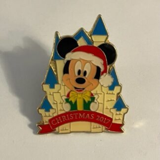 TDR TDS Mickey Castle Game Prize Christmas 2017 Game Prize Disney Pin (B1)