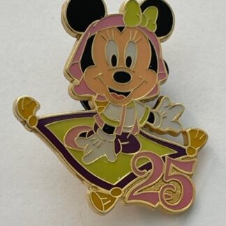 TDR TDS Minnie Mouse Magic Carpet 25th Anniversary Game Prize Disney Pin (C7)