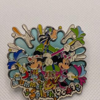 TDR Tokyo Disney Resort Summer Splash 2009 Mickey Minnie Goofy Disney Pin (B4)