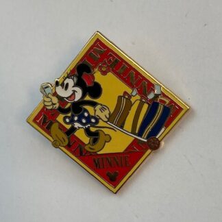 TDR Tokyo Minnie Mouse Suitcase Travel Red Pin (A4)