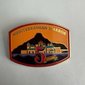 TDS Tokyo Mediterranean Harbor 5 Years Disney Pin C1