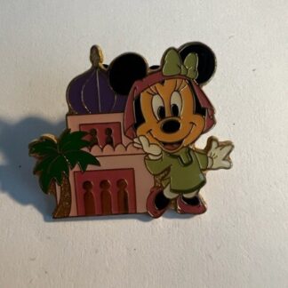 TDS Tokyo Minnie Mouse Arabian Building Game Prize 2009 Arabian Disney Pin (A3)