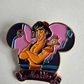 The Bradford Exchange Magical Moments Of Disney Aladdin Abu Disney Pin C6