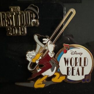 The First Tour 2019 World Beat Donald 2 Boxed Disney Pin Set (B)