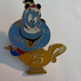 Tokyo Disney Resort Game Prize Pin 25th on the Lamp Genie (D2)