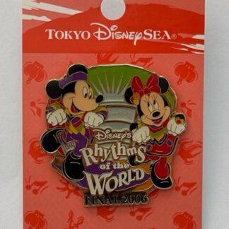Tokyo Disney Resort Pin Tokyo Disney SEA Rhythms Of The World Final 2006 TDR (B)