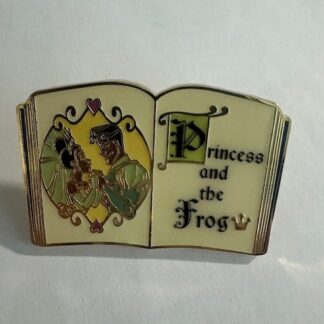 Uncas International Princess And The Frog Story Book Disney Pin (A0)