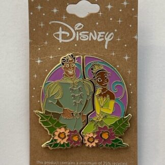 Uncas Tiana & Naveen Floral Set Princess And The Frog Disney Pin (B)