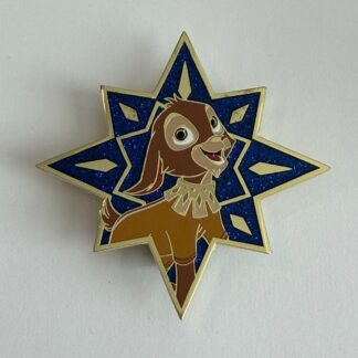 Valentino the Goat - Wish Jumbo - PALM Pink A La Mode 2023 LE 300 Disney Pin E1