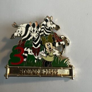WDI Jungle Cruise 12 Days Of Christmas Day 3 Minnie LE250 Disney Pin (C1)