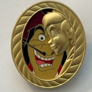 WDW 2016 DISNEY DUETS PIN OF THE MONTH CAPTAIN HOOK PETER PAN LE 3000 PIN (C6)