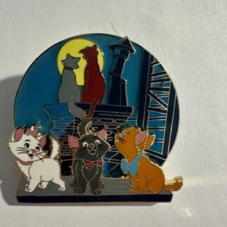 WDW Aristocats Iconic Nighttime Movie Moments  After Dark 2024 Disney Pin F9