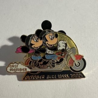 WDW - Bike Week 2009 Mickey Minnie Motorcycle Disney Pin F6