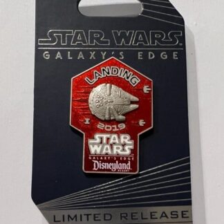 WDW CM Star Wars Galaxy’s Edge Landing 2019 Red Disney Pin (B)