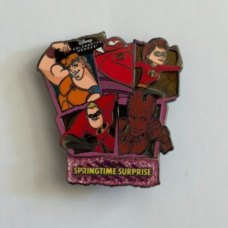 WDW Disney Celebrates Heroes Mini Jumbo Hercules Incredible 2025 Disney Pin H0