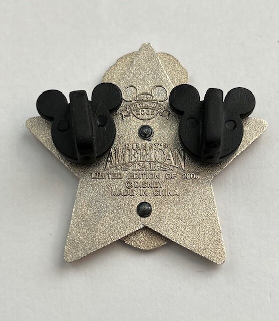 WDW Disneys American Stars Tinker Bell Peter Pan Star Disney Pin (A1) - Image 3