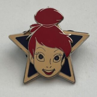 WDW Disneys American Stars Tinker Bell Peter Pan Star Disney Pin (A1)