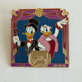 WDW - Donald and Daisy Duck - 2014 Imagination Gala A Magic Carpet Disney Pin A6