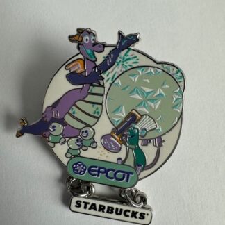 WDW EPCOT Starbucks Discovery Figment Snowgies Remy Spaceship 2024 Disney Pin E7