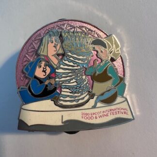 WDW Epcot Food And Wine Festival Sleeping Beauty Disney Pin (D3)