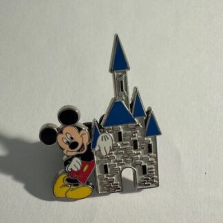 WDW Four Parks One World Booster Mickey Mouse Magic Kingdom Disney Pin E0