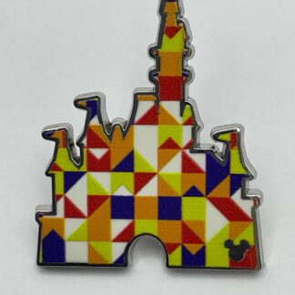 WDW Geometric Castles Hidden Mickey 2025 Disney Pin H2