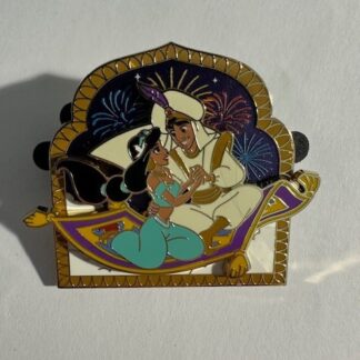 WDW Jasmine Aladdin Iconic Nighttime Movie Moments After Dark 2024 Disney Pin F9