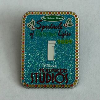 WDW Light Switch - Osborne Family Spectacle of Dancing Lights 2009 Disney Pin F2