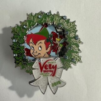 WDW Magic Kingdom 2018 Very Mery Christmas Party Event Peter Pan Disney Pin A6