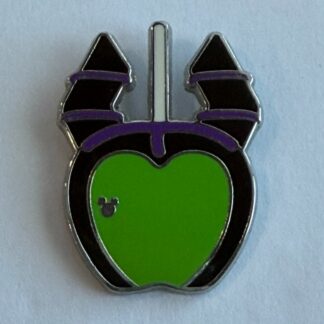 WDW - Maleficent - Character Apples - Hidden Mickey 2015 - Wave A Disney Pin H5