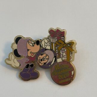WDW Merry Christmas 2006 Character Ornament Minnie Mouse Disney Pin (A5)