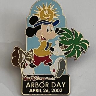 WDW Mickey Arbor Day 2002 Disney Pin F0