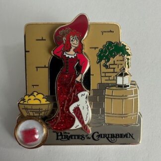 WDW PODH Piece of History Pirates of the Caribbean Red Dress 2016 Disney Pin D6