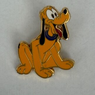 WDW - Pluto - Sitting - Blue Collar - Version 4 2008 Disney Pin F9