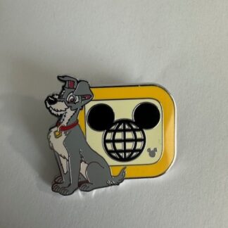 WDW - Tramp - Walt Disney World D - Hidden Disney 2025 Wave B Disney Pin C5