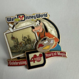 WDW Walt Disney World 40th Anniversary Goofy Disney Pin E9