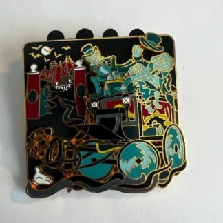 WDW White Glove Hitchhiking Ghosts Take A Ride LE 500 Disney Pin (C1)