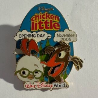 WOD NYC - Chicken Little Opening Day - Chicken Little & Abby 2005 Disney Pin E7