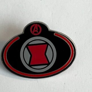 What’s My Name Badge Black Window Marvel Disney Pin (A6)