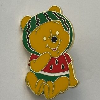 Winnie The Pooh as Watermelon Disney Characters As Fruit Loungefly Pin (A7)
