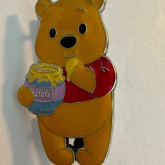 Winnie the Pooh Disney Pin: Chibi Pooh Eating Honey (C3)