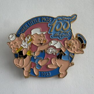100 Years of Magic Three Little Pigs Disney Pin G6