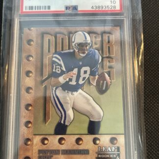 1998 Leaf Rookies & Stars #270 - Peyton Manning RC Rookie PSA 10 Gem Mint