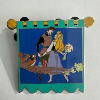 2008 DS Pin Sleeping Beauty Tapestry Flawed LE 250 Briar Rose And Phillip (F0)