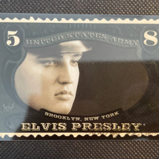 2008 Numbers Wertheimer Army Years Acetate Elvis Presley 1958 Germany