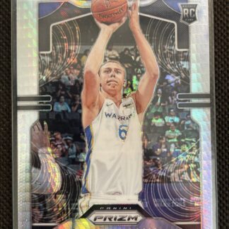 2019-20 Panini Prizm Warriors Alen Smailagic Hyper Prizm Rookie RC #299